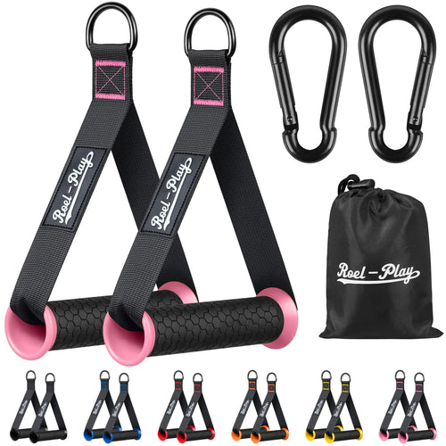 Manijas de Repuesto para Ejercicio en Gimnasio, Equipo de Fitness para Entrenador de Fuerza, Máquina de Cable y Bandas de Resistencia, Accesorios para Gimnasio en Casa